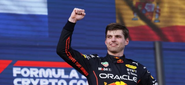 Max Verstappen, ganador del Gran Premio de Miami. Foto: AFP.