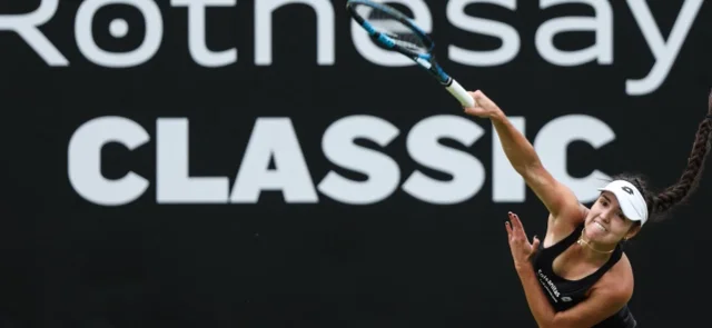 Camila Osorio perdió en primer ronda de Birmingham. / Foto: Adrian DENNIS - AFP