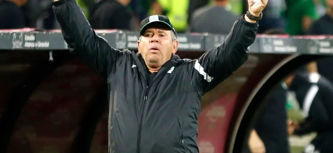 Hernán Darío Herrera, D.T - Foto: VizzorImage - Andres Alvarez