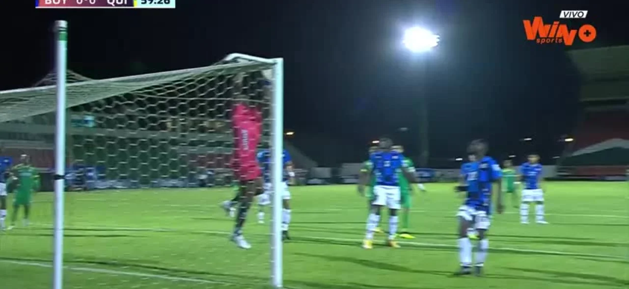 Caicedo evitó el primer gol de Quindío en la final del Torneo BetPlay Dimayor.