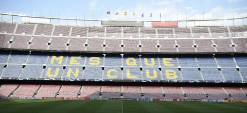 Estadio Camp Nou. Foto: AFP