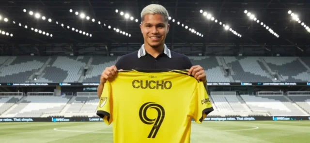 Juan Camilo Hernández. Foto: Web Columbus Crew