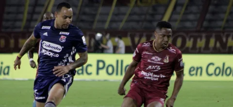 Tolima y Medellín se repartieron los puntos | Foto: VizzorImage / Juan Torres