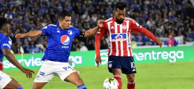 Millonarios y Junior quedaron con 5 puntos en el Grupo A | Foto: VizzorImage / Felipe Caicedo