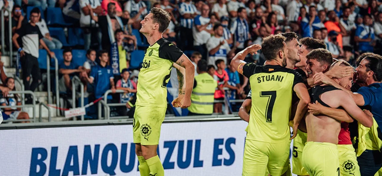 Girona regresó a la Primera División de España. / Foto: Girona