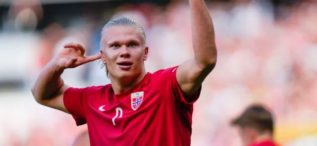 Haaland, nuevo jugador de Manchester City. Foto: AFP