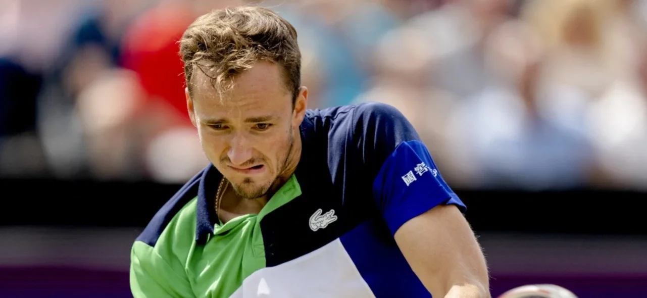 Medvedev, tenista número 1 del ranking ATP. Foto: AFP