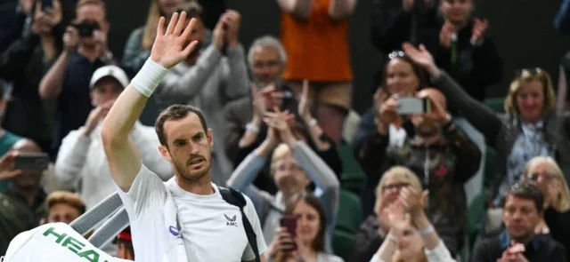 Andy Murray quedó eliminado de Wimbledon. Foto: AFP