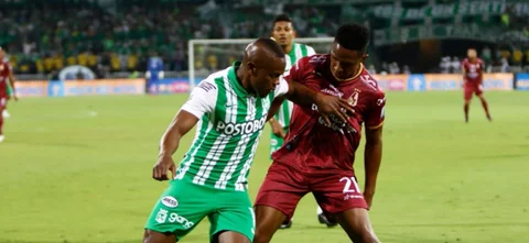 Nacional y Tolima se enfrentarán hoy en Medellín. Foto: VizzorImage /Andrés Álvarez