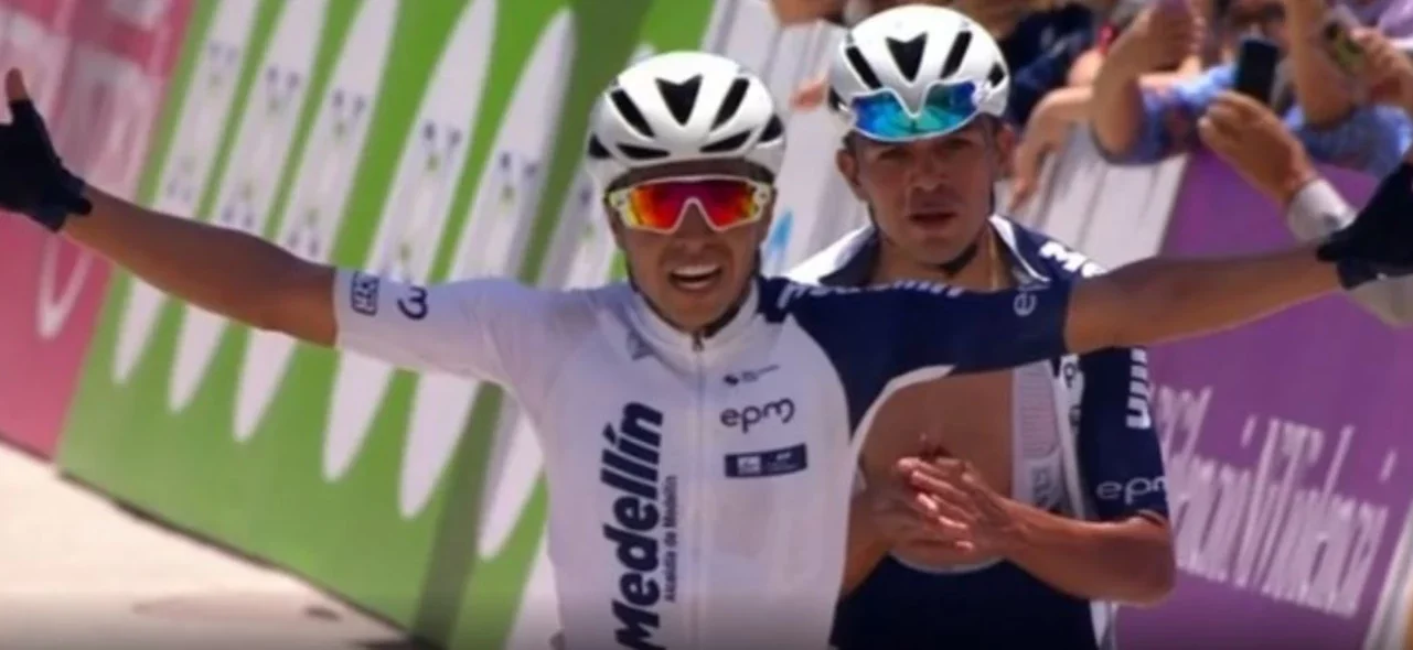 Aldemar Reyes ganó la etapa 8 de la Vuelta a Colombia