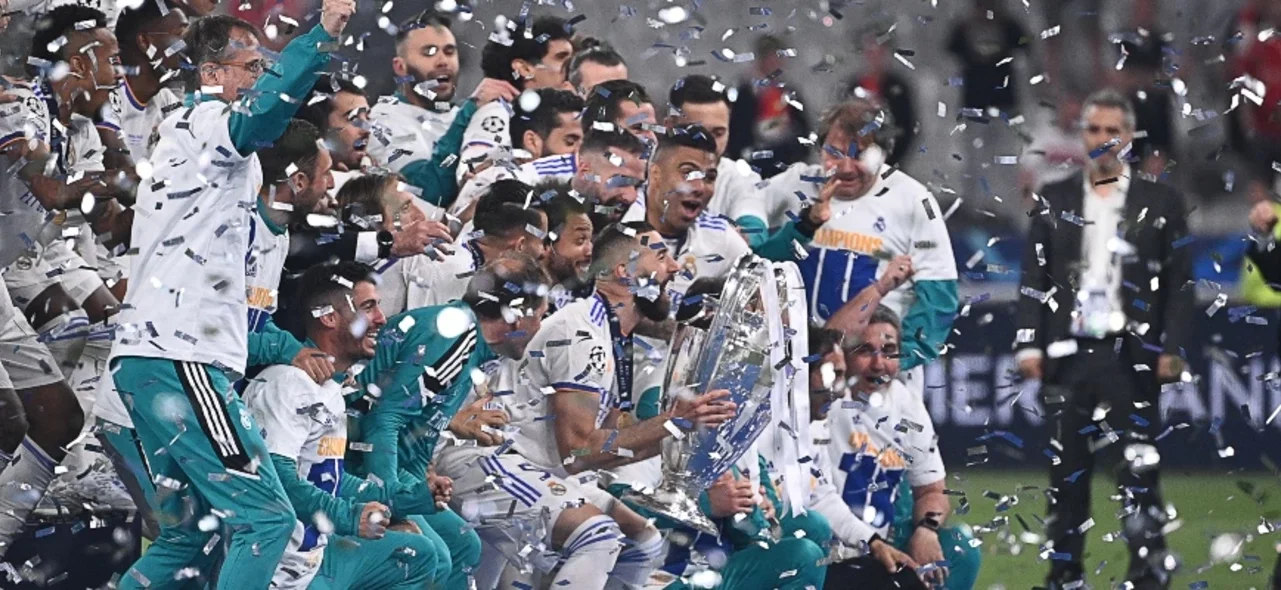 Real Madrid, actual campeón de la Uefa Champions League. Foto: AFP