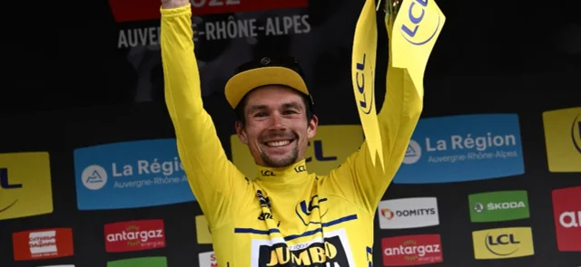 Roglic, campeón del Critérium Dauphiné. Foto: AFP