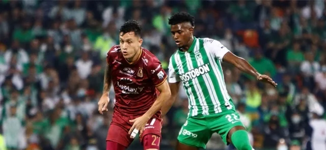 Nacional y Tolima competirán por la primera estrella del año. Foto: VizzorImage /Andrés Álvarez