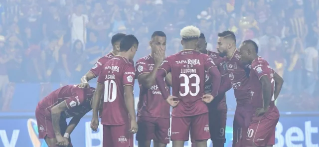 Deportes Tolima jugará los octavos de final de la Copa Libertadores. Foto: VizzorImage/ Gabriel Aponte