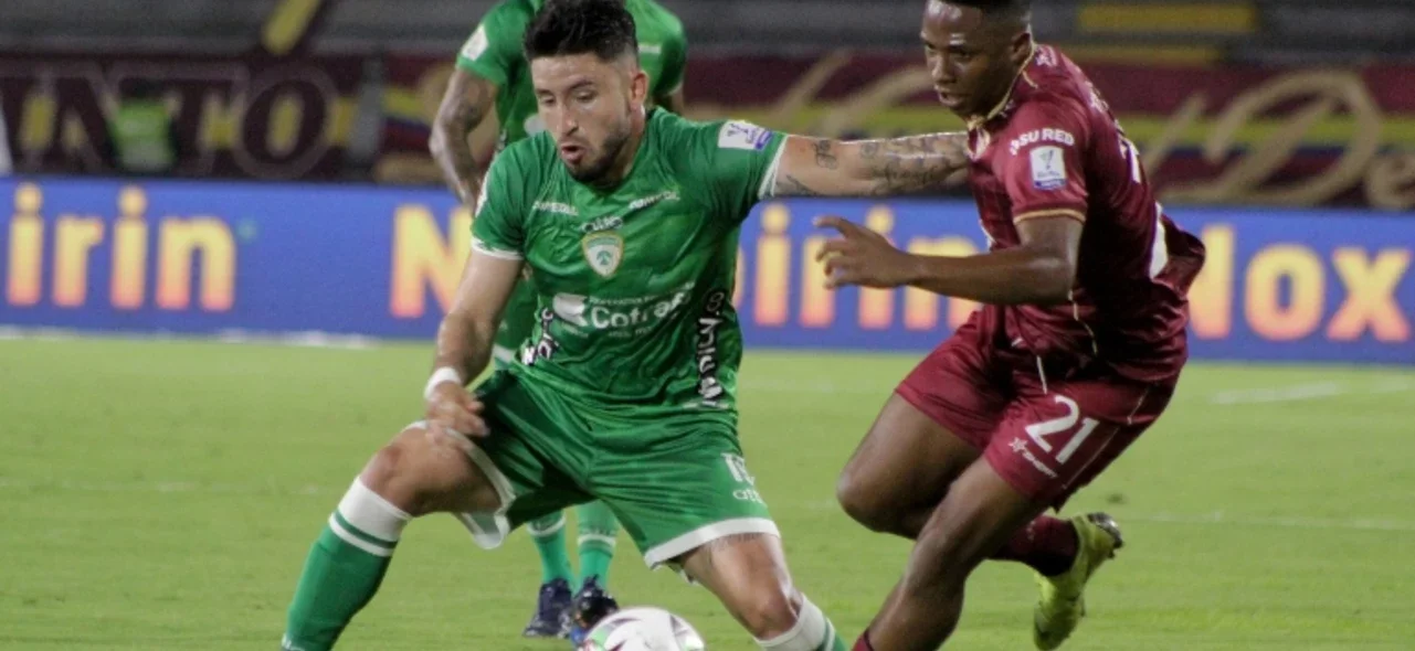 Tolima ganó por la mínima diferencia contra La Equidad. - Foto: VizzorImage / Juan Torres