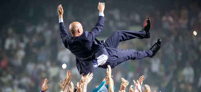 Zinedine Zidane cumple 50 años. Foto: AFP