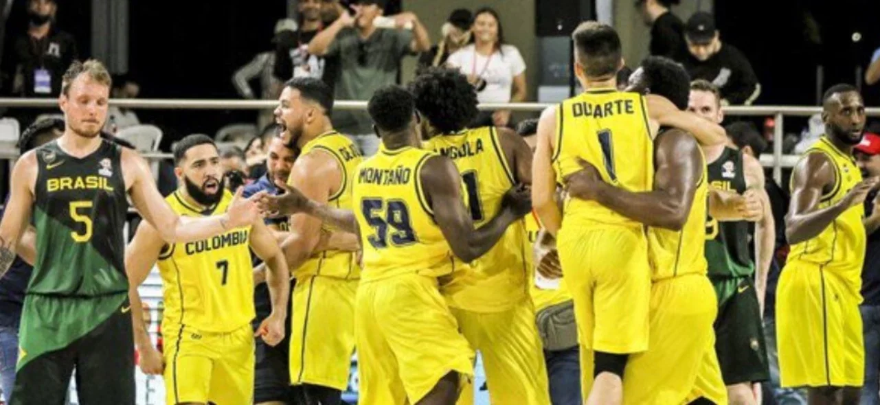 La selección ganó 104-98 a Brasil. / Foto: FIBA.