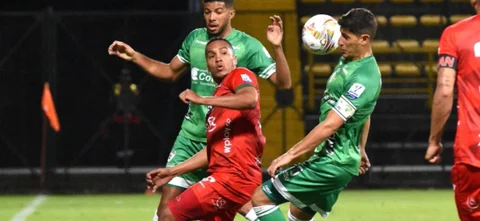 La Equidad ganó 4-3 a Patriotas en Bogotá. / Foto: VizzorImage - Felipe Caicedo