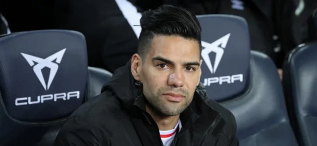 Así fue el gol de Falcao en pretemporada con Rayo Vallecano. / Foto: AFP.