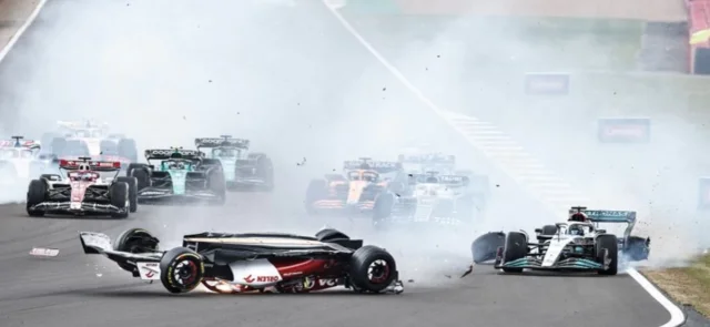 Los pilotos salieron ilesos. / Foto: AFP.