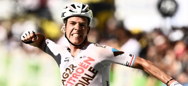 Bob Jungels ganó la etapa 9 del Tour / AFP