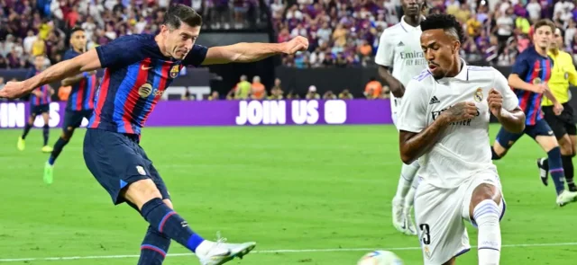 Así fue el debut de Lewandowski con los 'azulgranas' / AFP