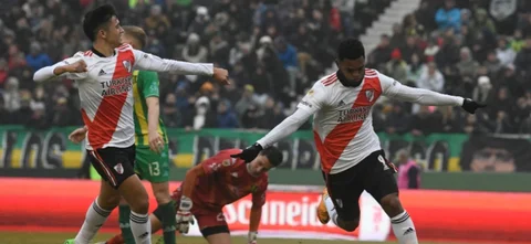 Miguél Ángel Borja, delantero River Plate - Foto: River Plate