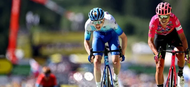 Magnus Cort se quedó con la etapa 10 del Tour / AFP