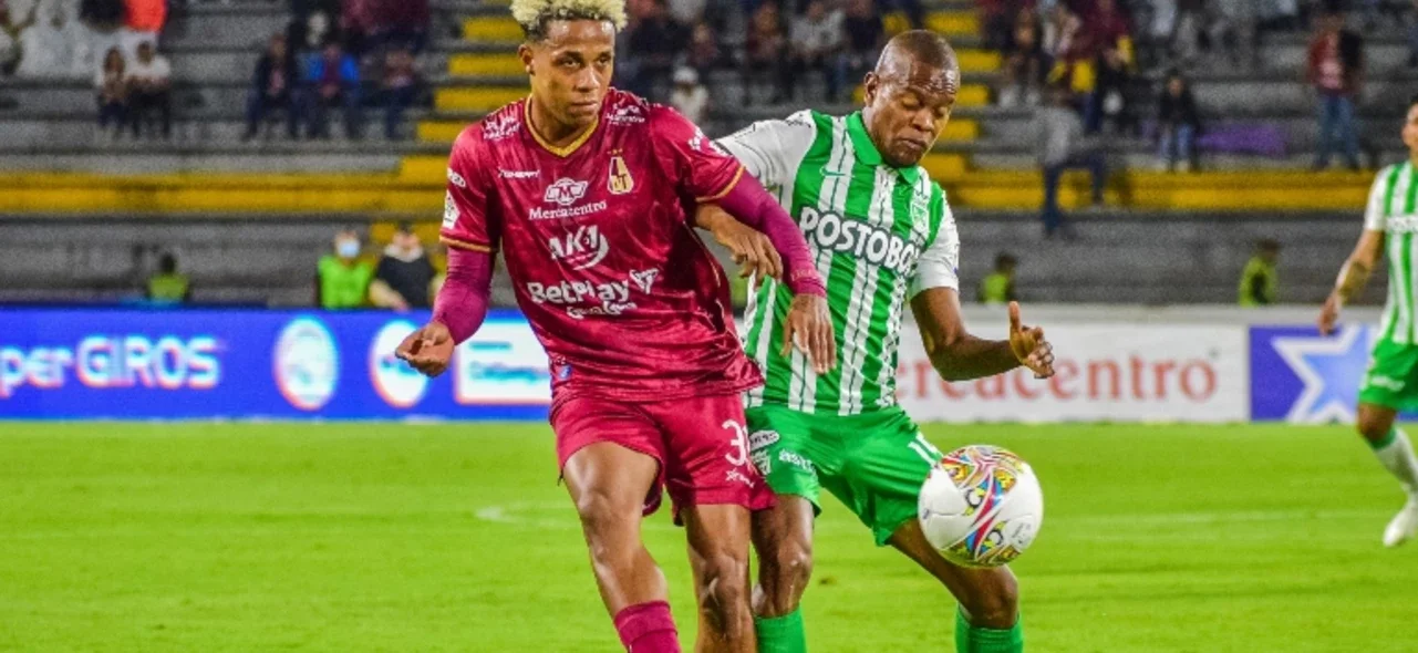 Empate a dos goles en Ibagué entre Tolima y Nacional -VizzorImage / Joan Orjuela