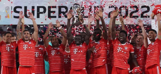 Bayern, campeón de la Supercopa de Alemania / AFP