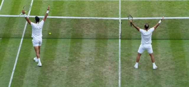 La dupla colombiana quedó eliminada de Wimbledon. Foto: Instagram/ robertfarah