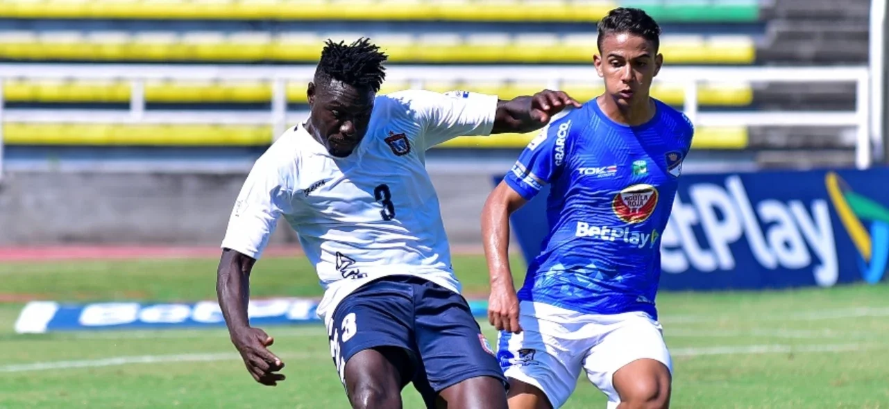 Orsomarso y Chicó empataron sin goles. Foto: VizzorImage / Jorge Rotavinsky