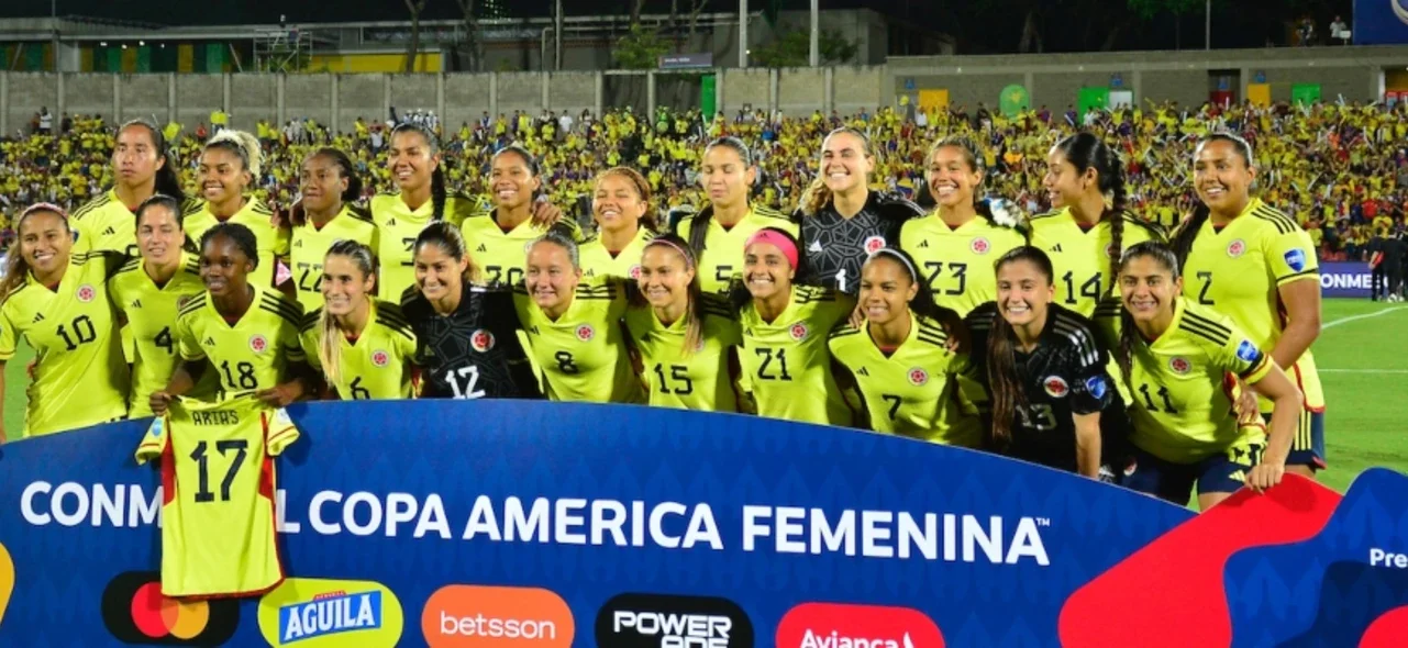 Colombia quedó con el segundo lugar en la Copa América Femenina. / Foto: VizzorImage - Miguel Vergel