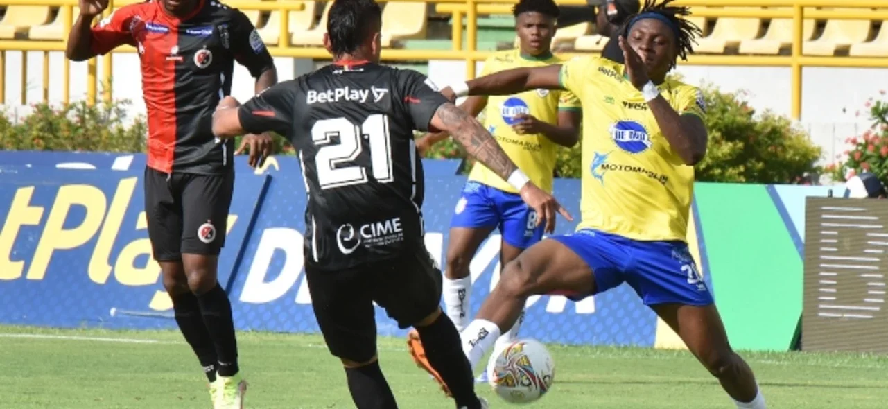 Cúcuta derrotó 1-2 a Real Cartagena. / Foto: VizzorImage - Javier García Salcedo