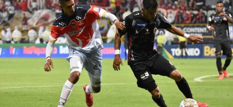 Empate a dos goles entre Fortaleza y Cúcuta en Bogotá - VizzorImage / Felipe Caicedo