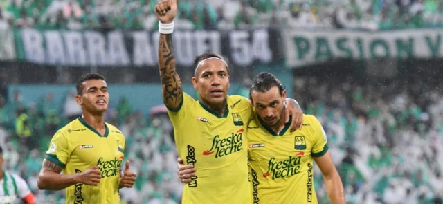 Dayro Moreno, goleador de la Liga BetPlay Dimayor 2022-I. / Foto: VizzorImage - Luis Benavides