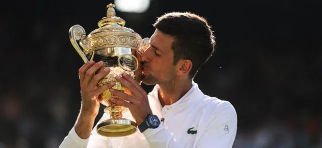 Djokovic ganó su séptimo título de Wimbledon / AFP