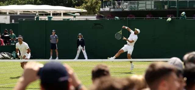 Robert Farah y Sebastián Cabal en Wimbledon - Foto: Wimbledon