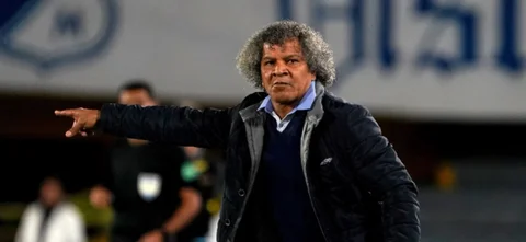 Habla Alberto Gamero, DT de Millonarios. Foto: VizzorImage / Andres Rot