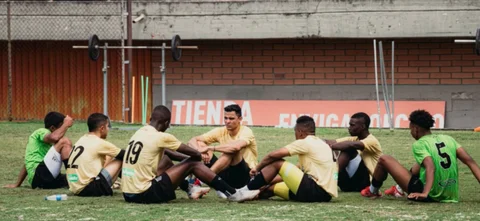 Así fue la jugada de Gio Moreno en Envigado. / Foto: Envigado FC.