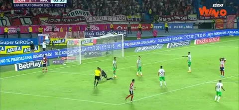 ¡Estuvo cerca Sambueza! Junior buscó sentenciar el marcador con un tercer gol