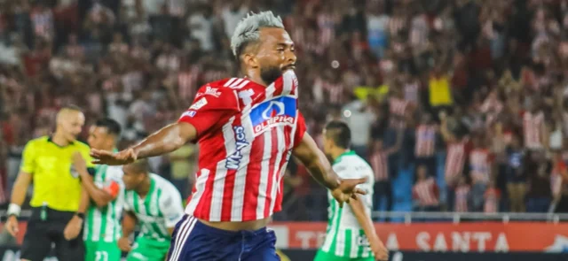 Junior venció a Atlético Nacional. Foto: VizzorImage / Jairo Cassiani