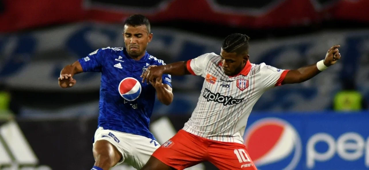 Unión Magdalena recibe a Millonarios por la Liga BetPlay. Foto: VizzorImage / Luis Ramirez