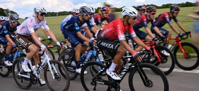 Nairo Quintana terminó segundo en la etapa 11 del Tour - Foto: AFP