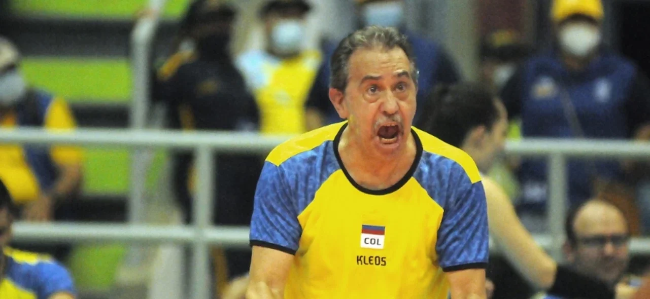 Antonio Rizola, técnico de la selección Colombia. / Foto: VizzorImage - Nelson Ríos