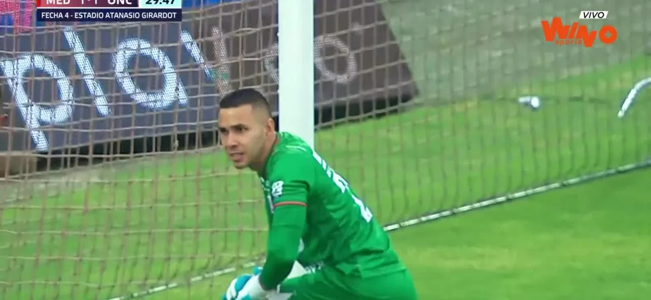 Medellín y Once Caldas empatan 1-1.