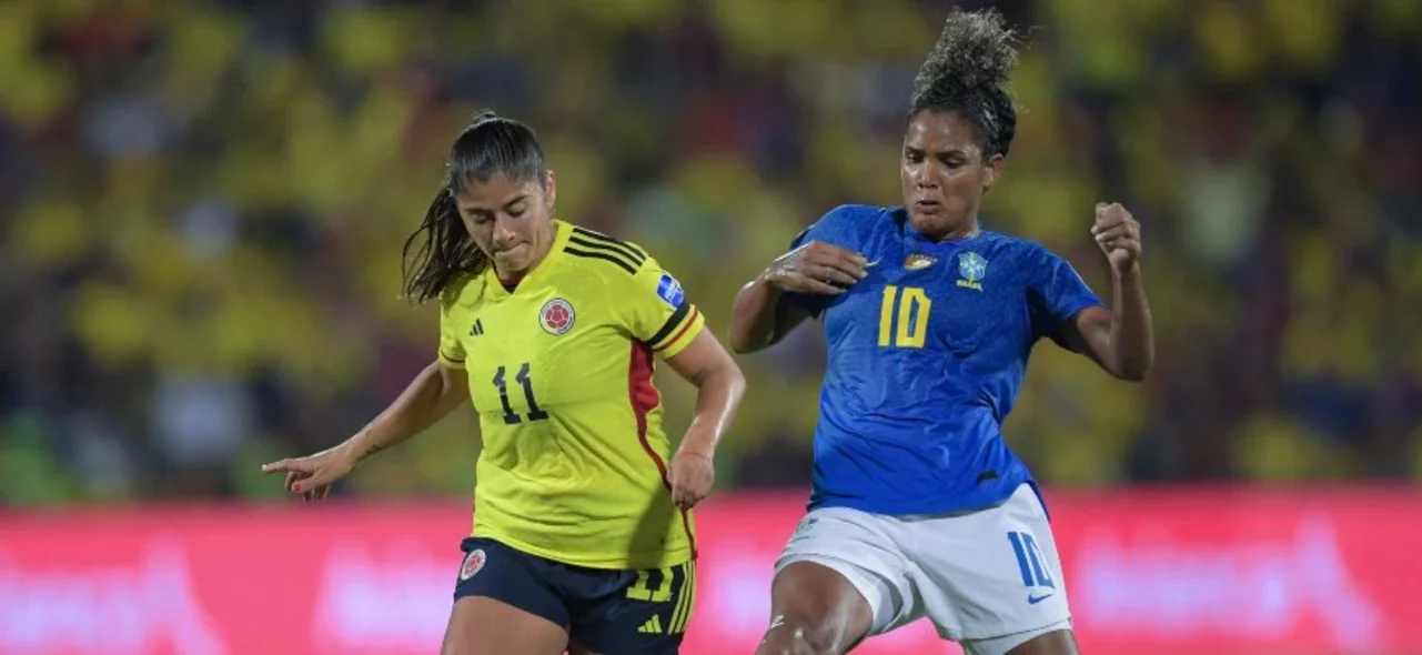 Catalina Usme resaltó el juego de la selección Colombia femenina / AFP