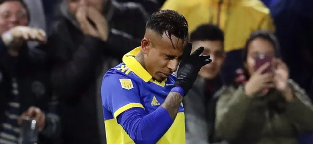 Sebastián Villa anotó un gol. Foto: AFP