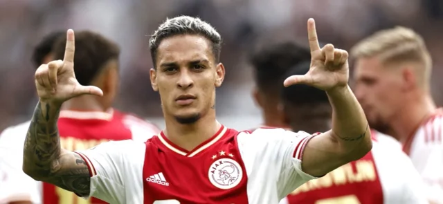 Antony Silva, delantero Manchester United - Foto: AFP