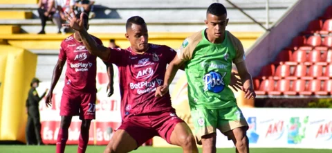 Tolima empató 2-2 contra Jaguares - Foto: VizzorImage/ Joan Orjuela